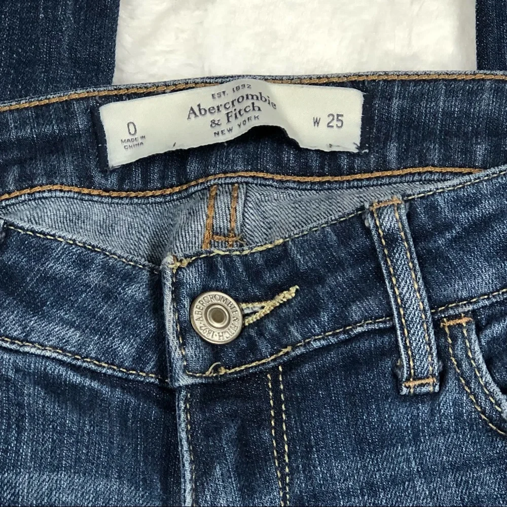 Abercrombie & Fitch Blue Jeans waist 25 - Picture 8 of 16